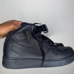 Black Air Force 1s